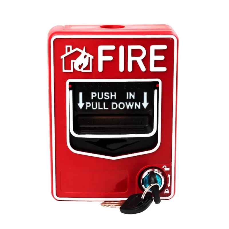 Manual Call Point Fire Alarm Syatem Red Emergency Call Point