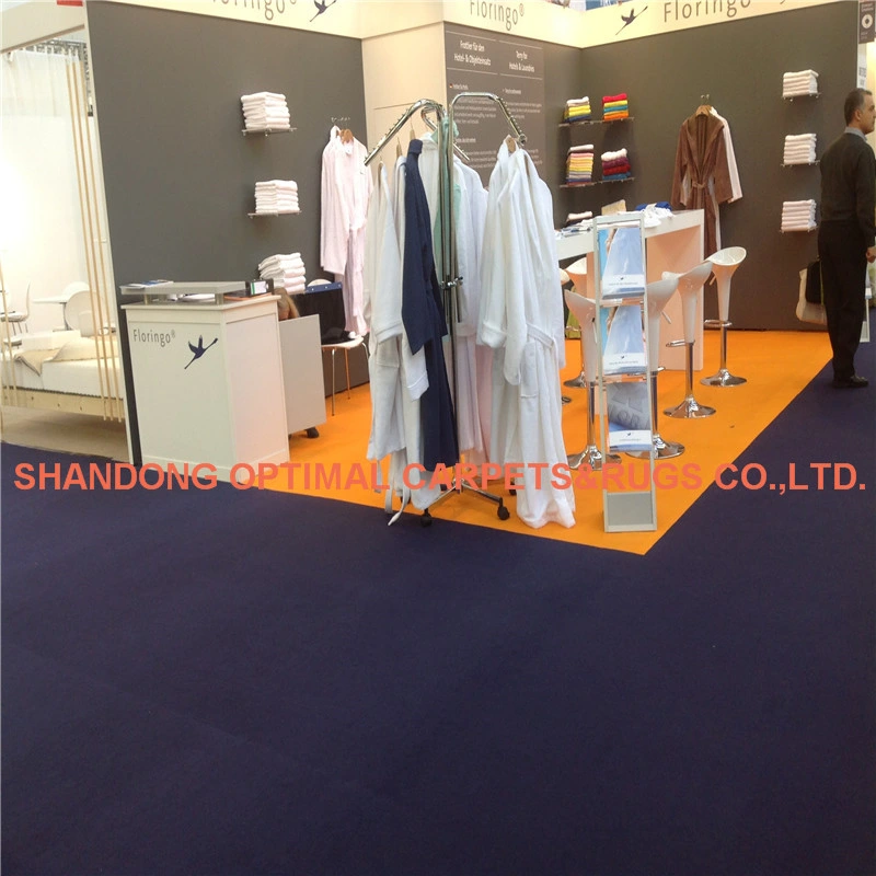 Hot Sale 100% Polyester Plain Non Woven Fabric Exhibition Carpet