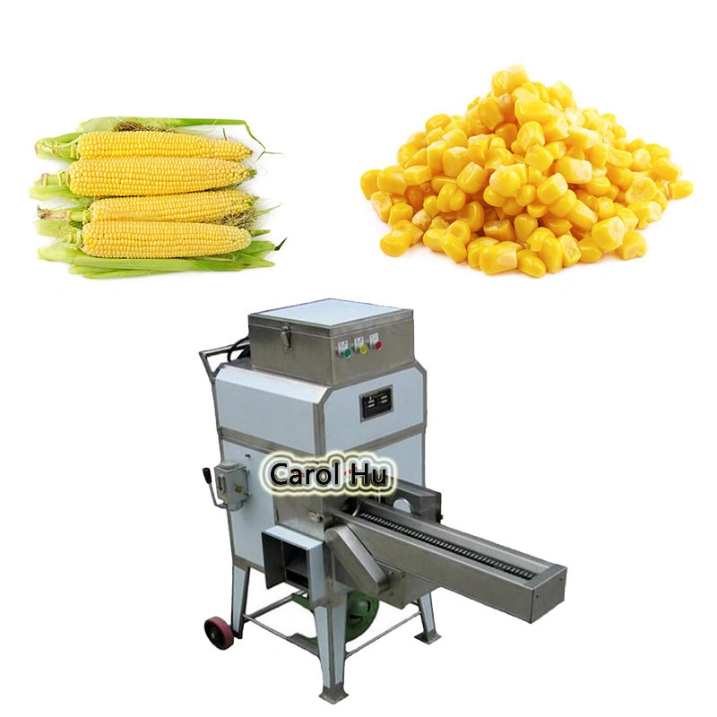 500kg Per Hour Tender Corn Threshing Machine