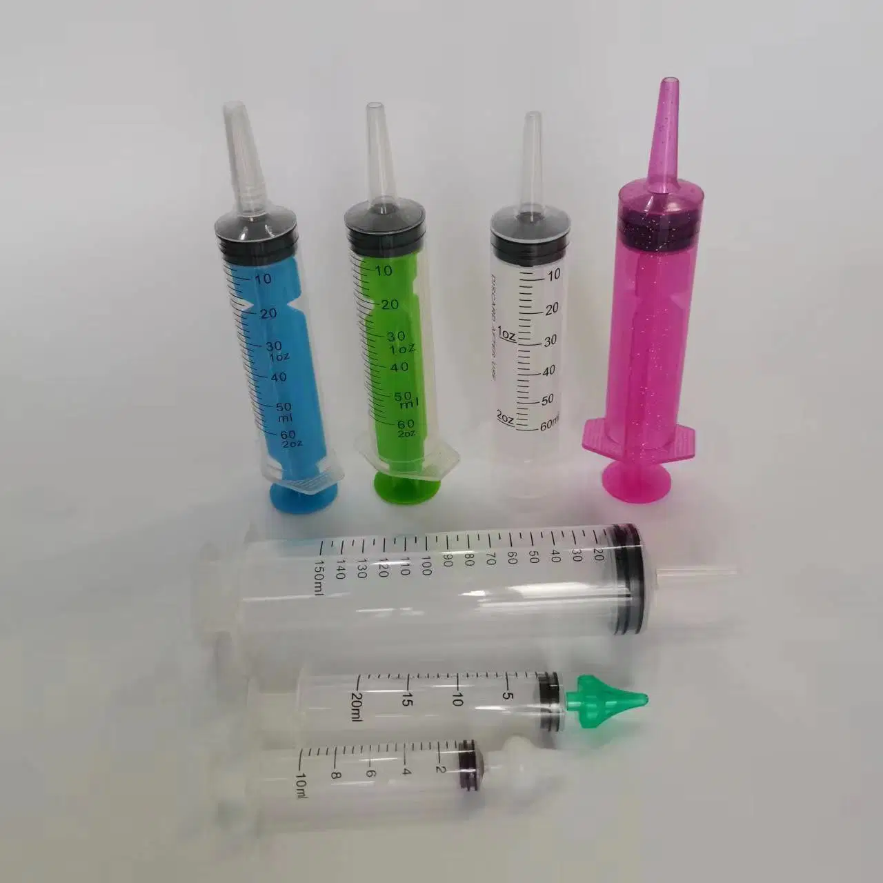 10ml 20ml 45ml 60ml 80ml PP Disposable Medical Feeding Syringe