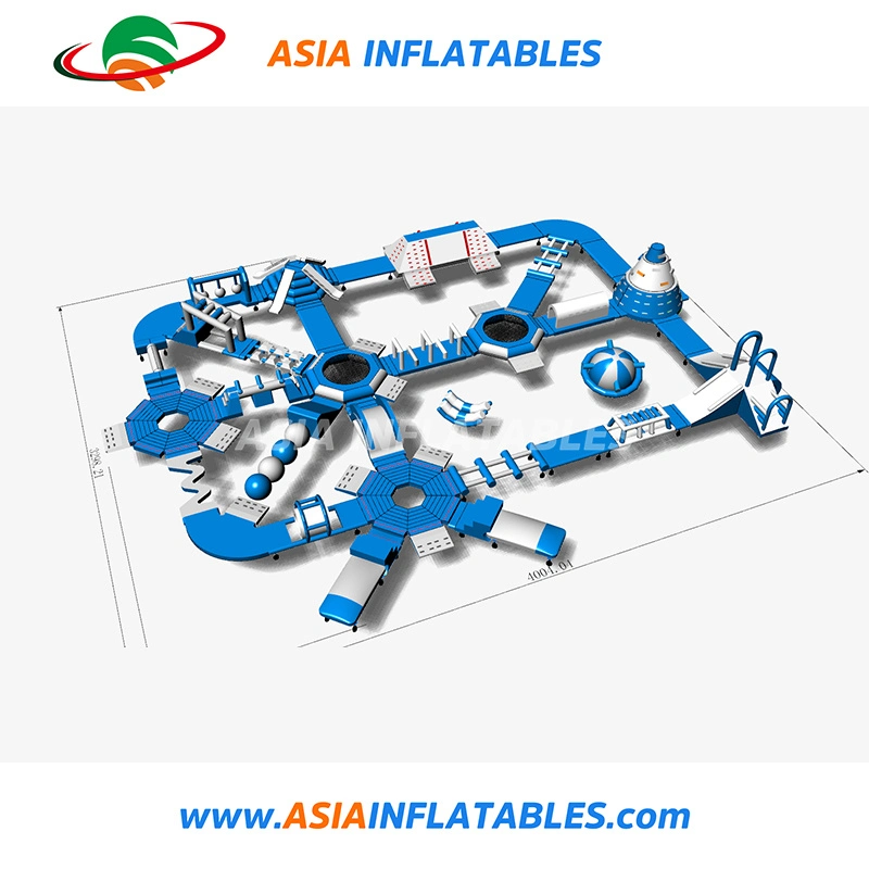 متنزه أكوا بارك المائي القابل للنفخ في المياه الترفيهية البحرية لعبة