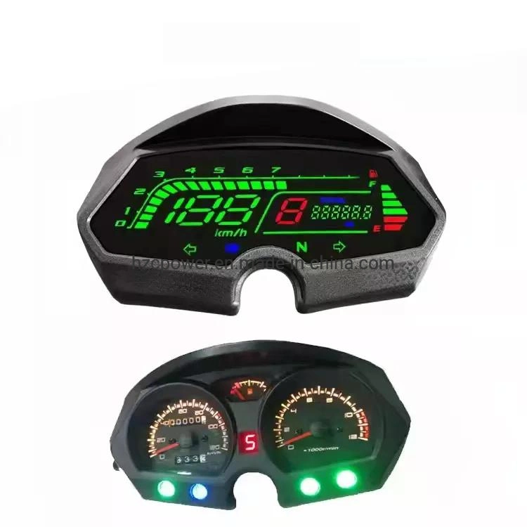 Accesorios para motocicletas pantalla digital Motocicletas Speedómetro LCD