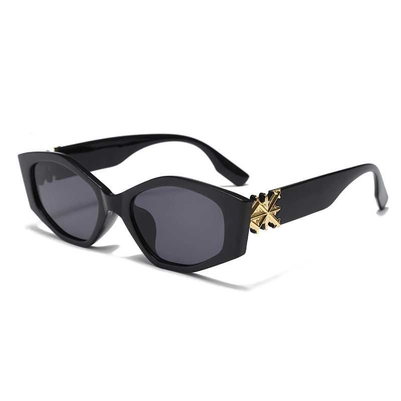 New Multilateral Rectangular Cat's Eye Sunglasses Trend Anti-UV Sunglasses