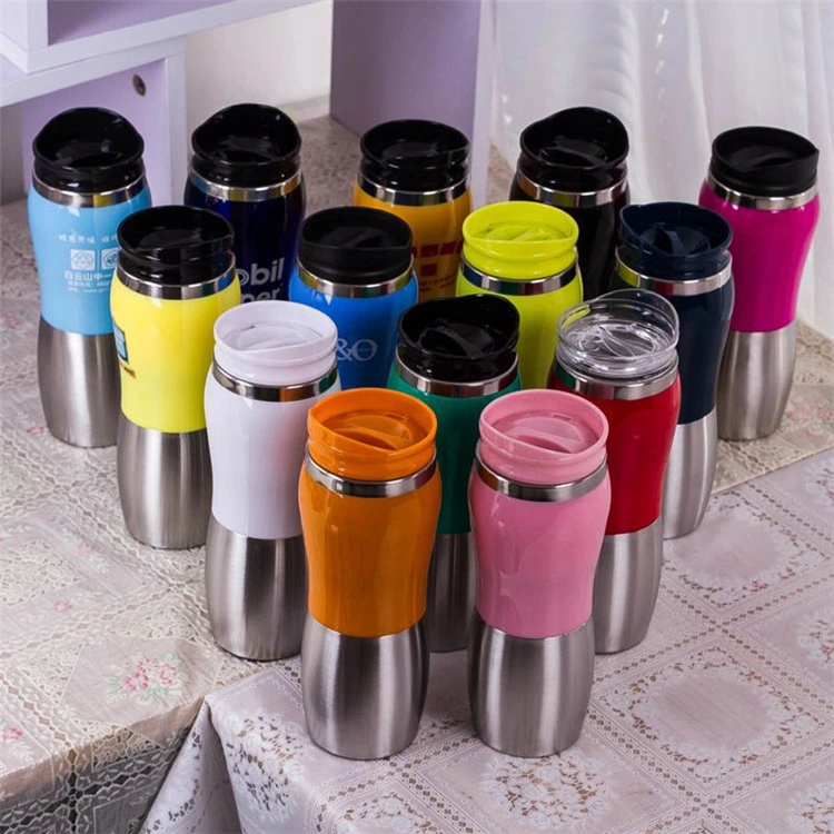 De conception OEM pour sublimation chauffé en acier inoxydable de tasse de voyage (SH-SC63)