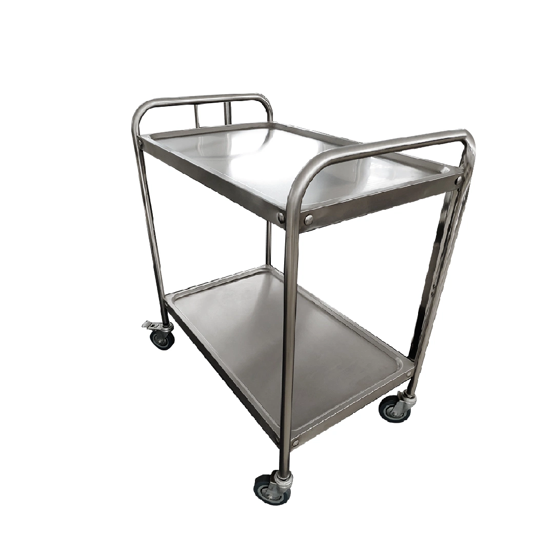 Buen Precio de producto Nuevo Servicio de Negocio Trolley Acero inoxidable Carrito de Servicio