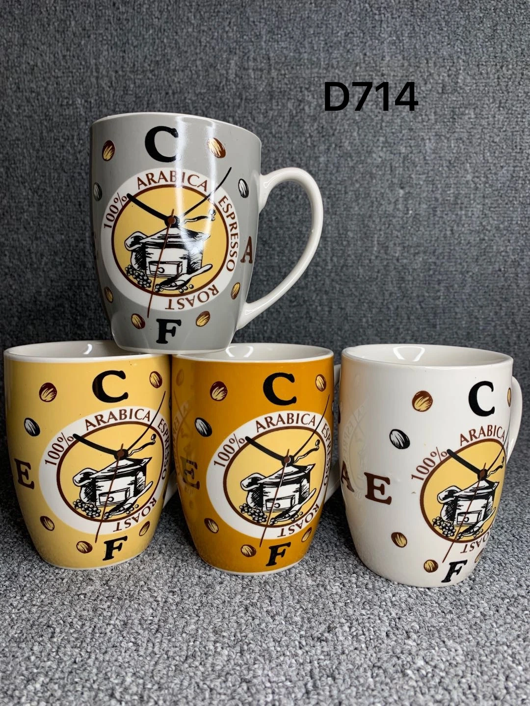 Großhandel/Lieferant Online-Bestellung 12oz 360ml Werbegeschenk Kaffee Keramik Becher Becher mit Griff
