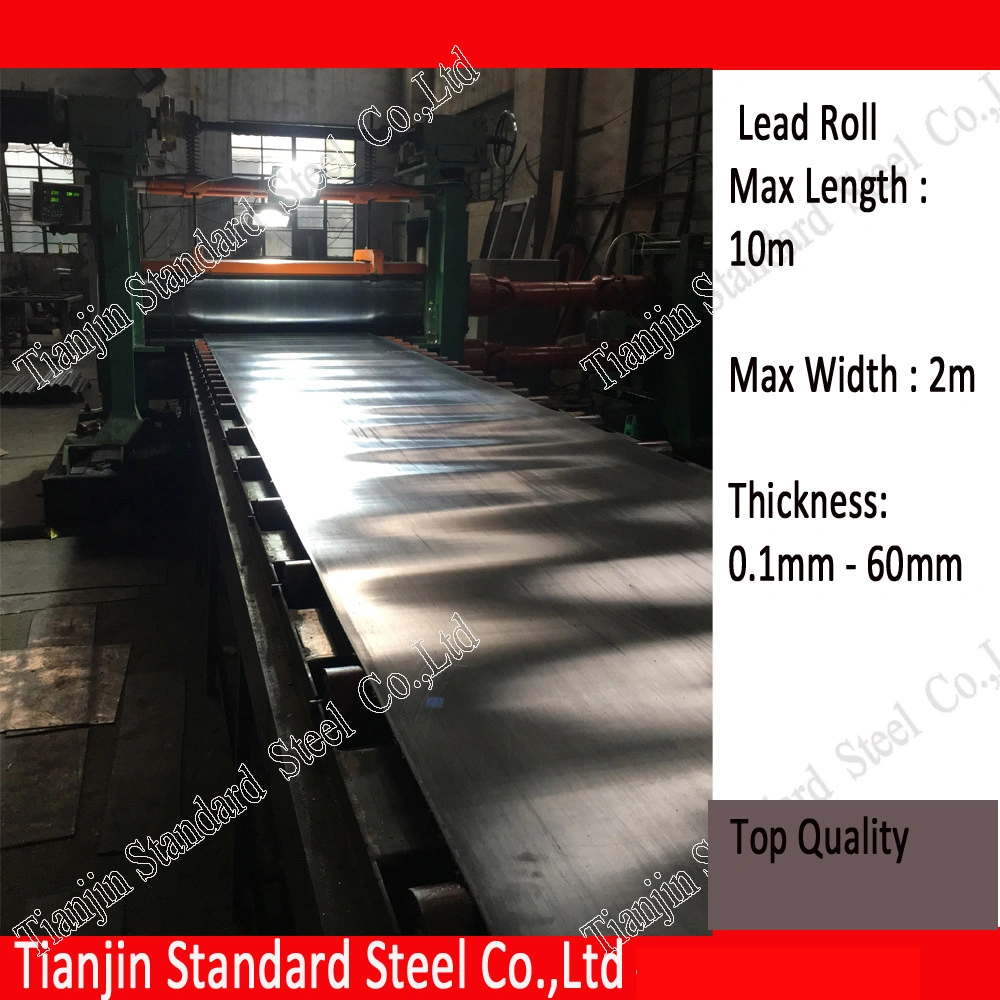 1mm 2mm 99.99% Pure Lead Plate for Examintion Room Wall