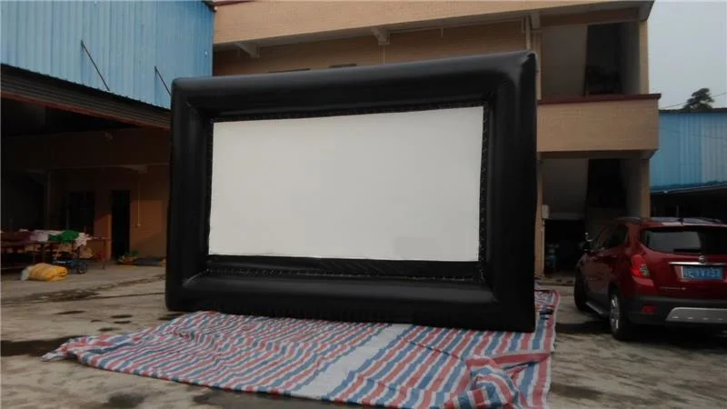 2023 New Outdoor Inflatable Projector Movie Screen with Pump for Home Backyard