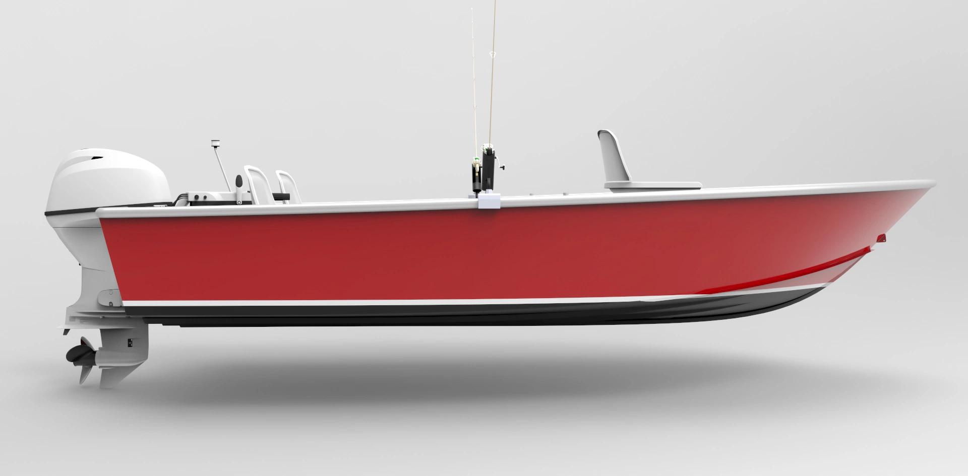 Más Populares de aluminio Kinocean barco simple con el motor en la venta