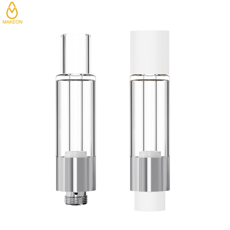 Aucune obstruction cartouches d'atomiseur Vape plein verre Vaporisateur Makeon G3 CE3 OEM Packaging fond rond point flux d'air Atomizer rechargeable verre épais Huile de Ruby Puffin