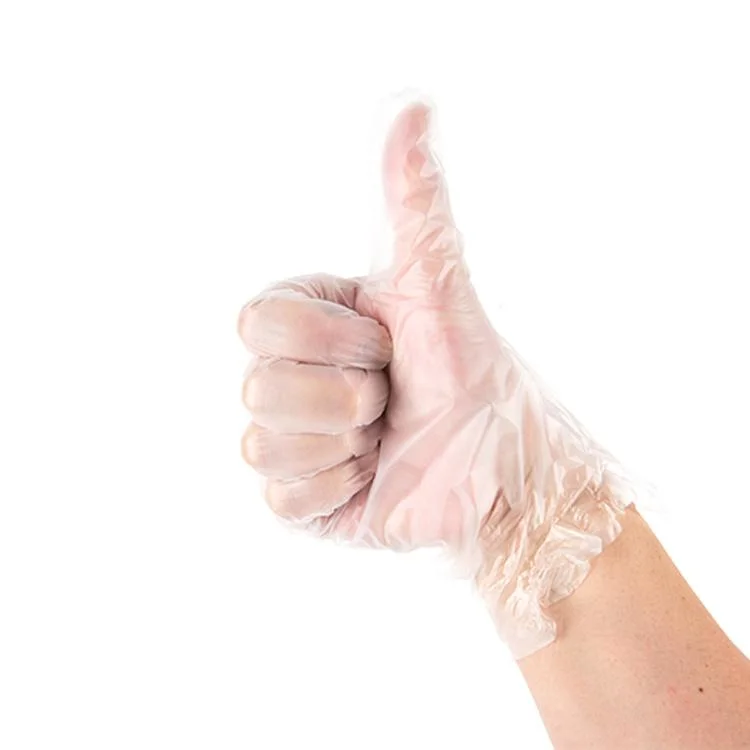 Disposable Polyethylene Glove Medical Food Grade Plastics PE Gloves