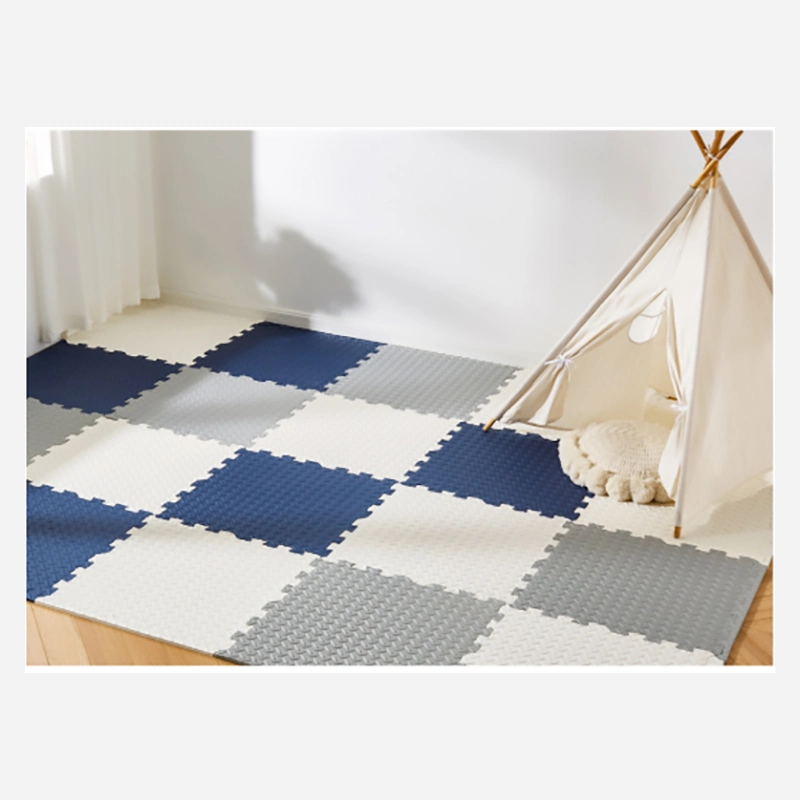 Tropical Hot Selling EVA Puzzle Exercise Inter Locking Tiles Mat 30cm 60cm 1.2cm Thickness Waterproof Baby Play Floor Interlocking Tatami EVA Foam Puzzle Mat