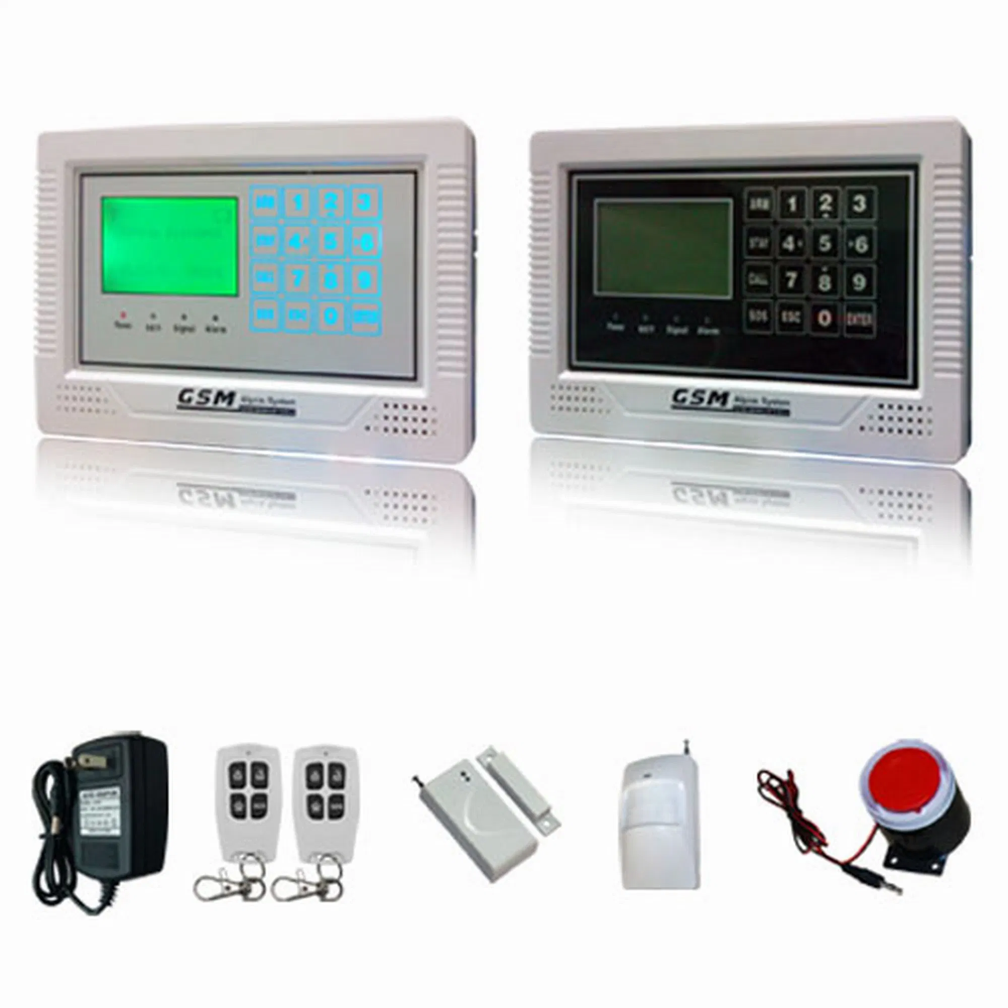 SMS GSM Auto Dial Burglar Alarm with Touch Keypad (ES-2040GSM-A)