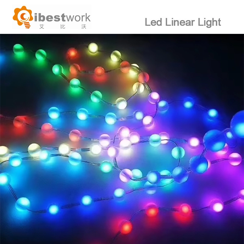 Christmas Stage Light LED Lifting Ball Hanging Globe Decoration Light with Remote Control