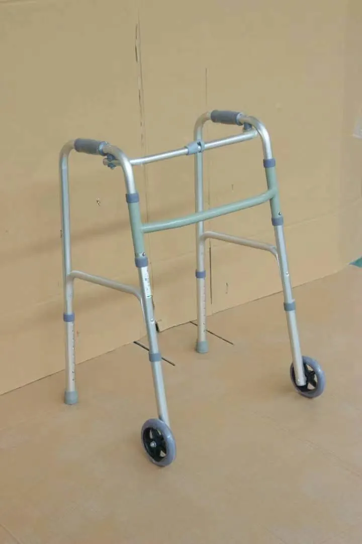 Brother Medical Equipment Acero plegable ejercicio Walker