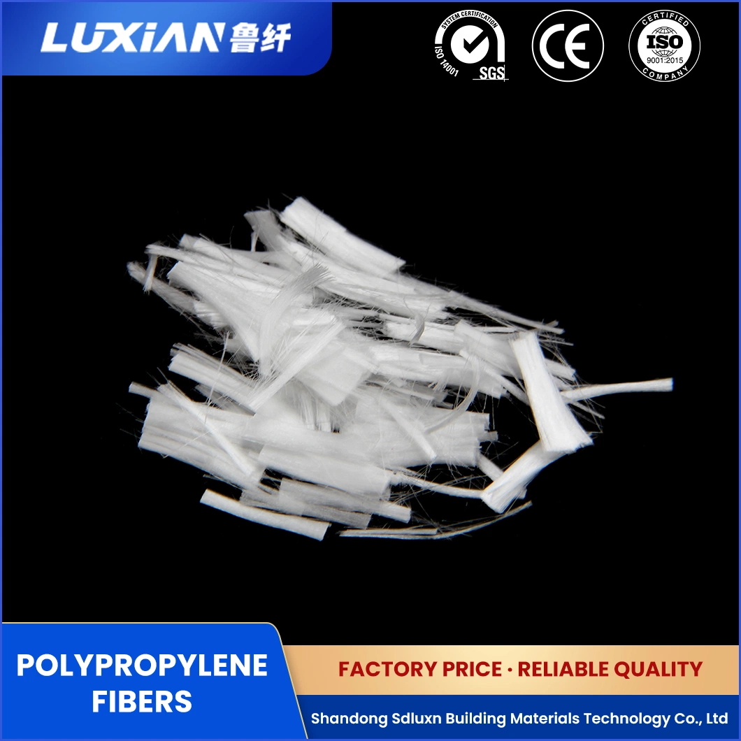 Luxn Custom Polypropylene Synthetic Fiber China Polypropylene Spunbond Nonwoven Fabric Suppliers Polypropylene Fibers Used for Asphalt Road Concrete Pavement