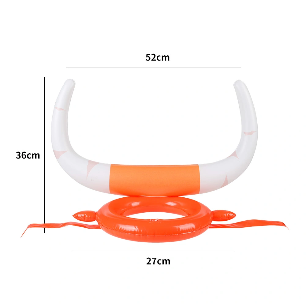 Estilo Bull inflables juguetes para Hat Ring Juego Toss Juegos de mesa para niños adultos