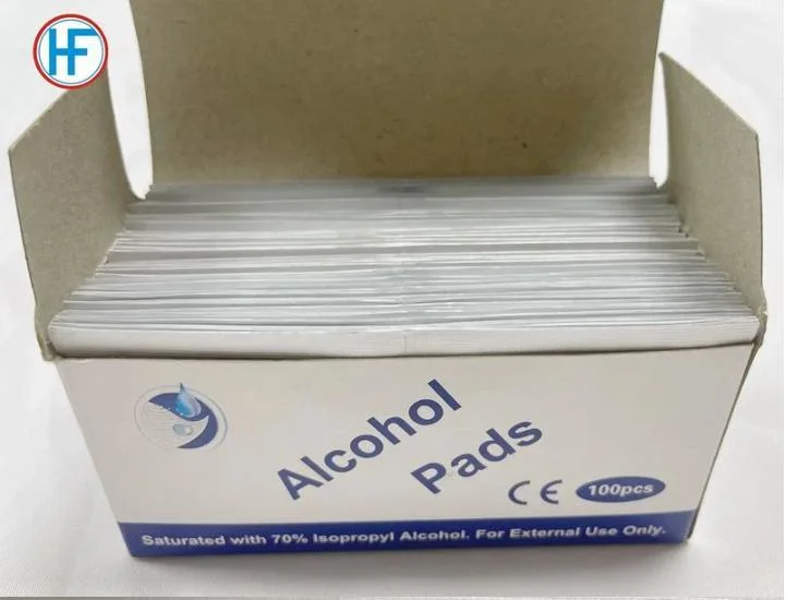 High Quality Material, Support Customization Ethylene Oxide Sterilization Alcohol Pads