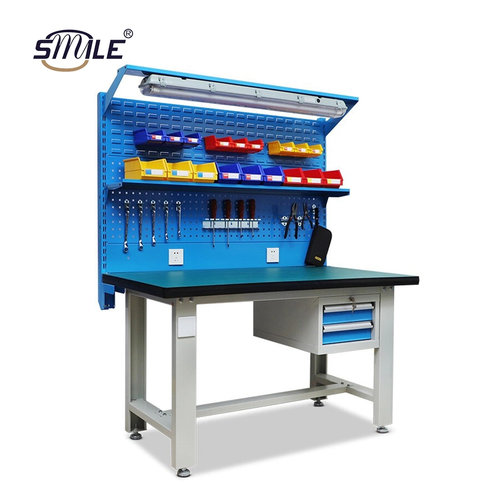 Smile Garage Worktable Manufacturer Mechanical Workstation Heavy Duty Workbench