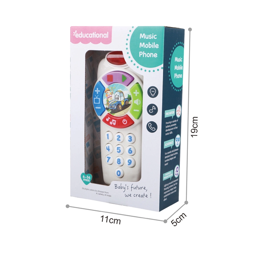 Safety Plastic Touch Screen Educational Mobile Phone Toys Baby Music Toys