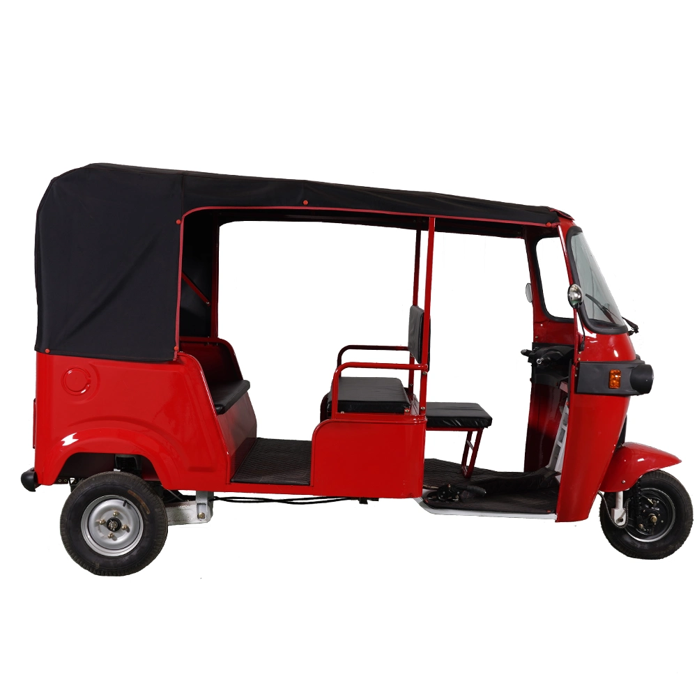 Mode 6 Passagiere Keke Bajaj 3 Rad Erwachsenen Motor Dreirad 6 Passagiere