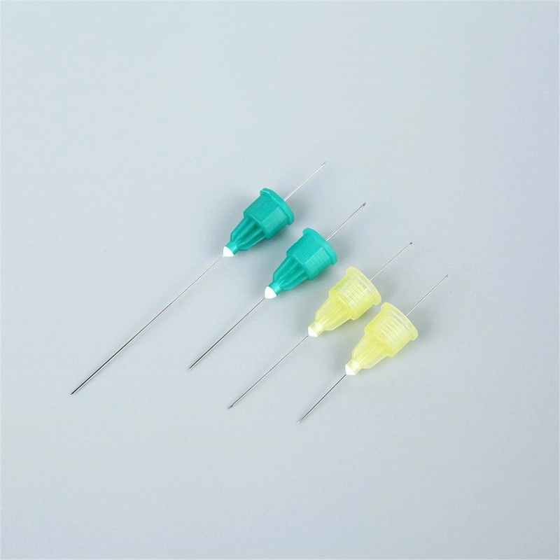 Agulha de anestesia dentária estéril descartável 27G Long 30G curto com seringa