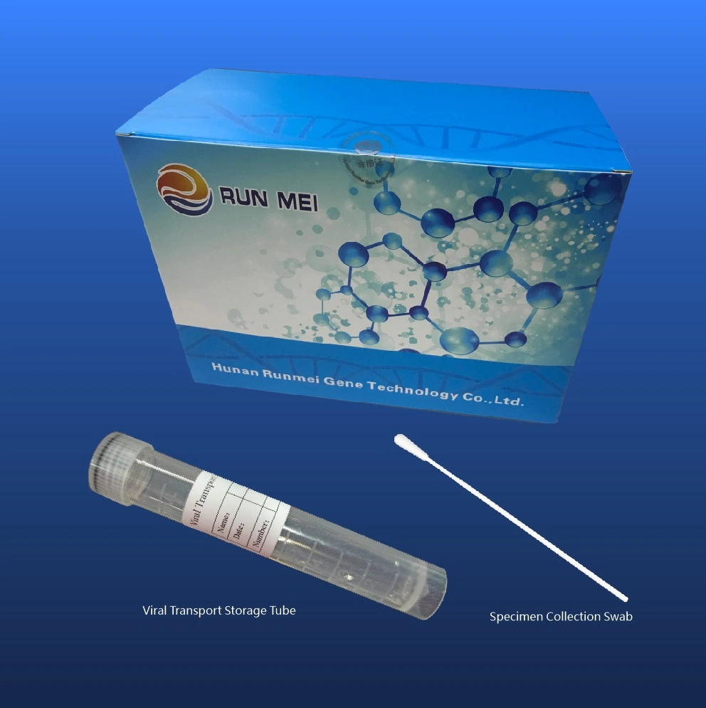 Transporte un hisopo estéril desechable para la recolección de ARN