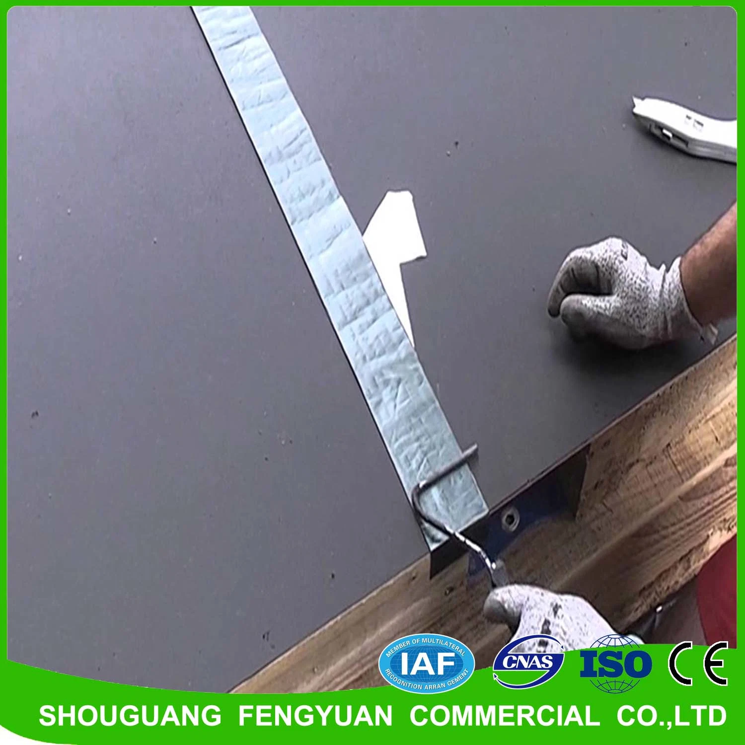 Self Adhesive Flashing Butyl Waterproof Flashband Used in Concrte/Metal Joint and Cracktreatment