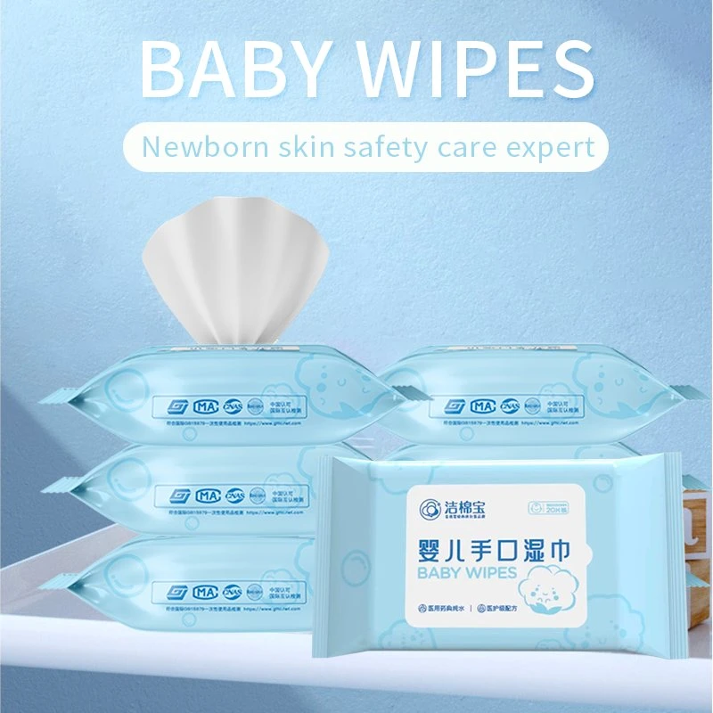 Baby Wet Cleaning Non-Woven Wipes for Hand and Mouth