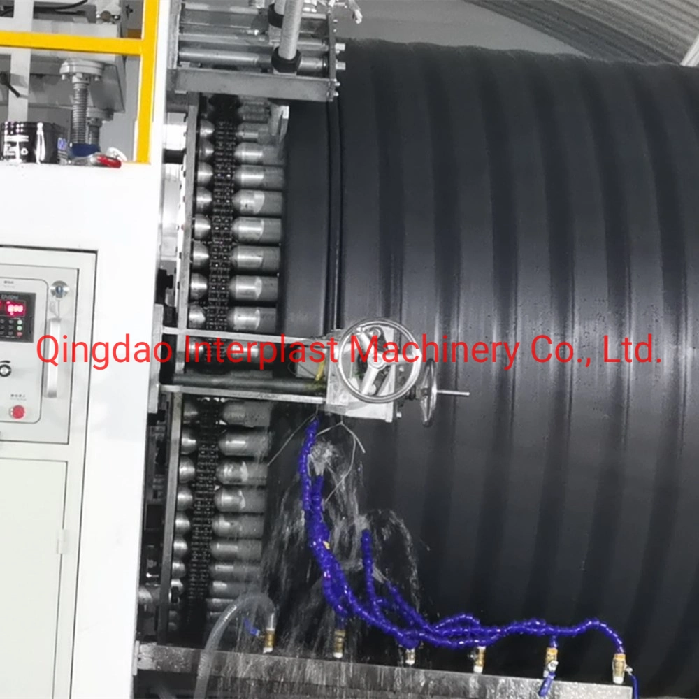 Plastic Double Plain Wall H Type Hollow Wall Winding Spiral Pipe Production Line
