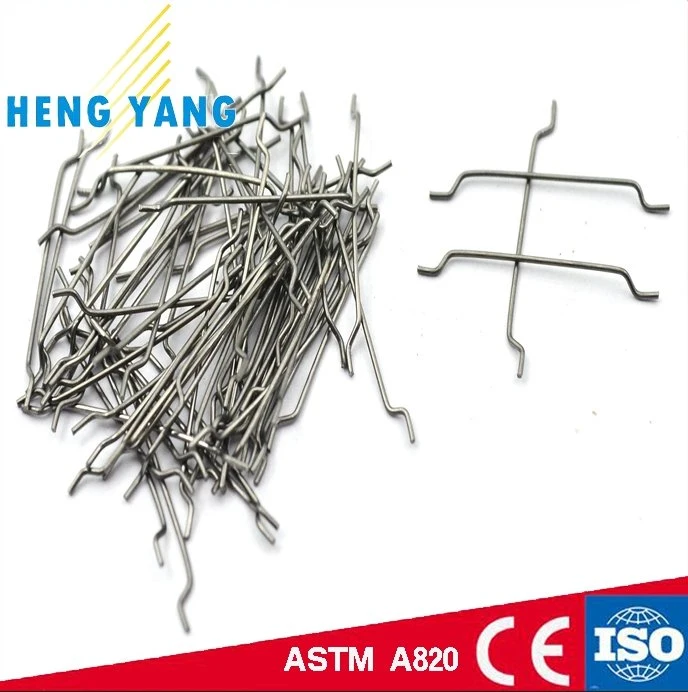 High Chrome-Aluminium Cold Drawn Wire Steel Fiber Hca From Refractory Industry