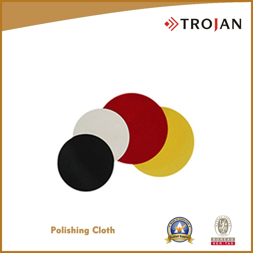 Metallography Polishing Cloths with Polyurethane/Synthetic/Velvet/Rayon Fibers Fabric