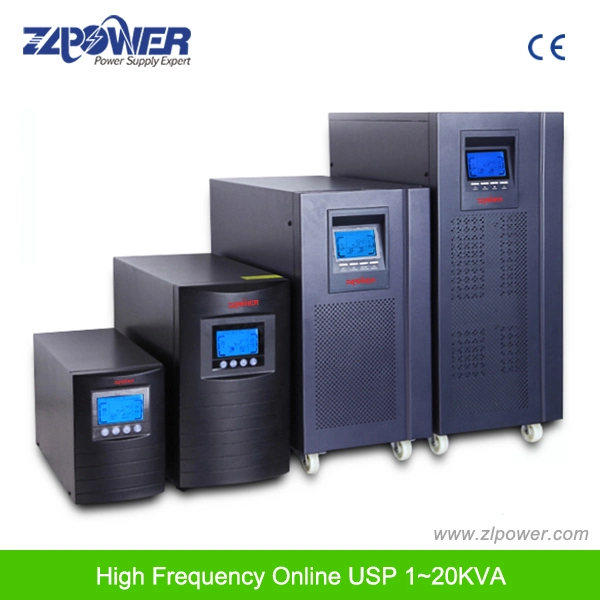 طاقة Zlpower 1kفولت أمبير 230 فولت تيار متردد 36 فولت تيار مستمر SNMP عبر الإنترنت UPS مع إمكانية النسخ الاحتياطي دون انقطاع مصدر الطاقة