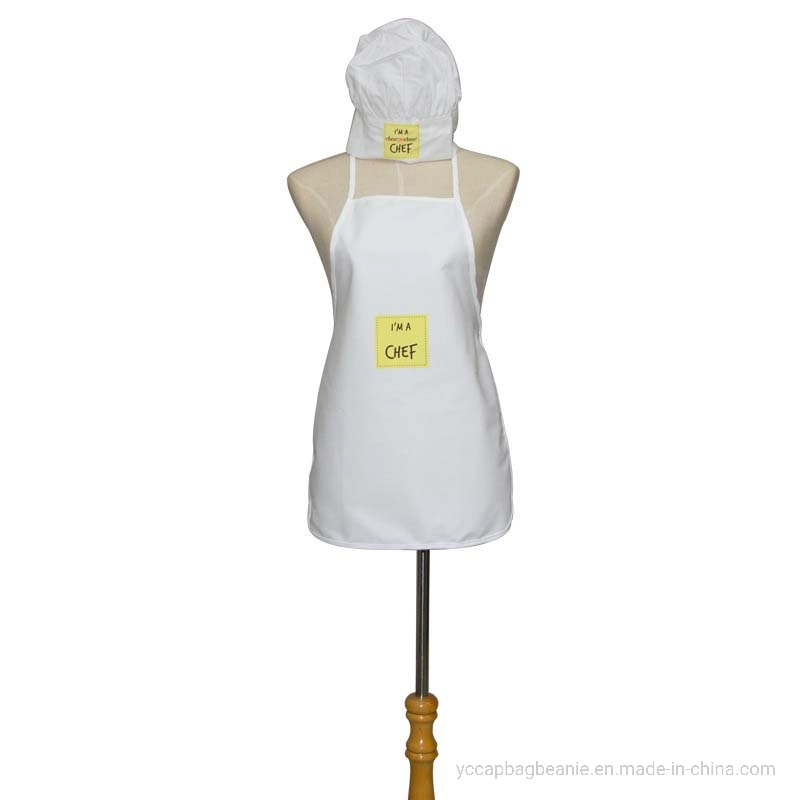 Promotional Kitchen Chef Apron Hat Set