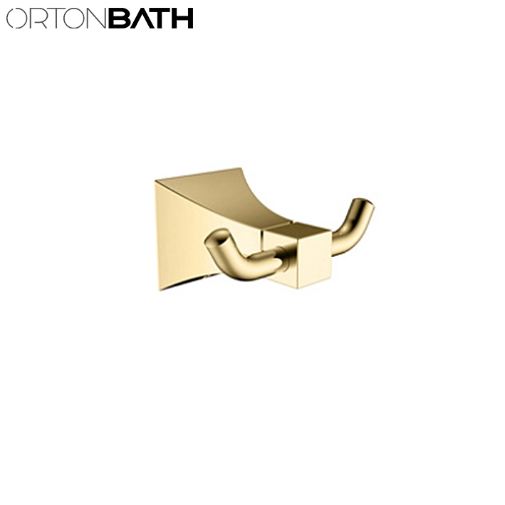 Ortonbath Gold Square Base Zinc SS Bathroom Hardware Set регулируемый полотенцесушительный бар, держатель туалетной бумаги, полотенце для ванной комнаты Аксессуары для туалетной комнаты держатель туалетной щетки