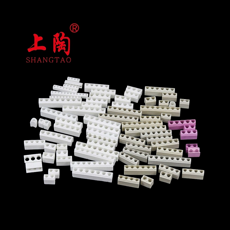 2022 Shanghai Gongtao 3mm 11holes Customized Alumina Zirconia Electrical Ceramic Plunger Ceramic Parts Insulator for Pump