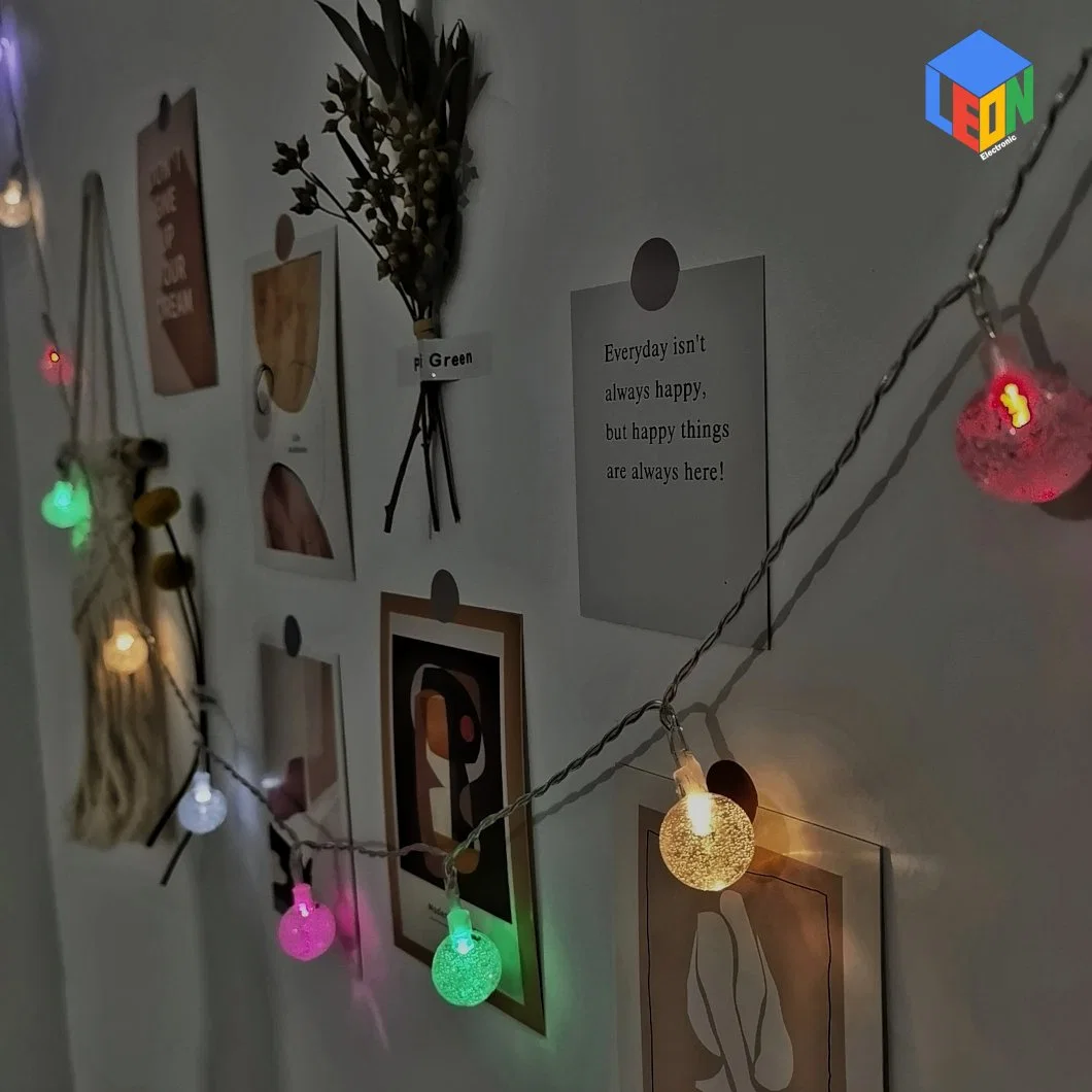 IP67 de baja tensión resistente al agua Festival Navidad Celebración del Año Nuevo de la decoración de la luz de la cadena de LED