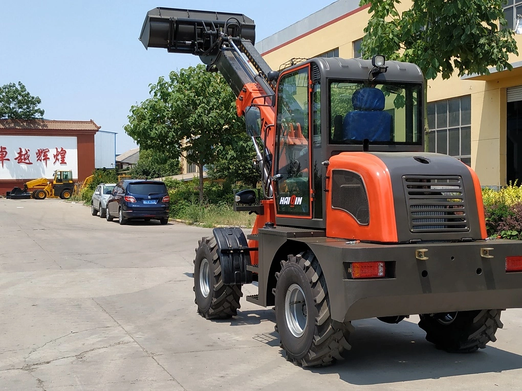 Cargadora telescópica Er1500 (HQ915T) con CE, ROPS y FOPS