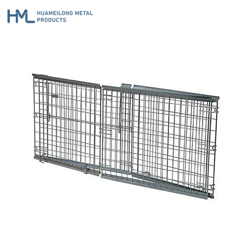 Welded Logistic Stacking Durable Metallic Pallet Container Lattice Boxes Supplier