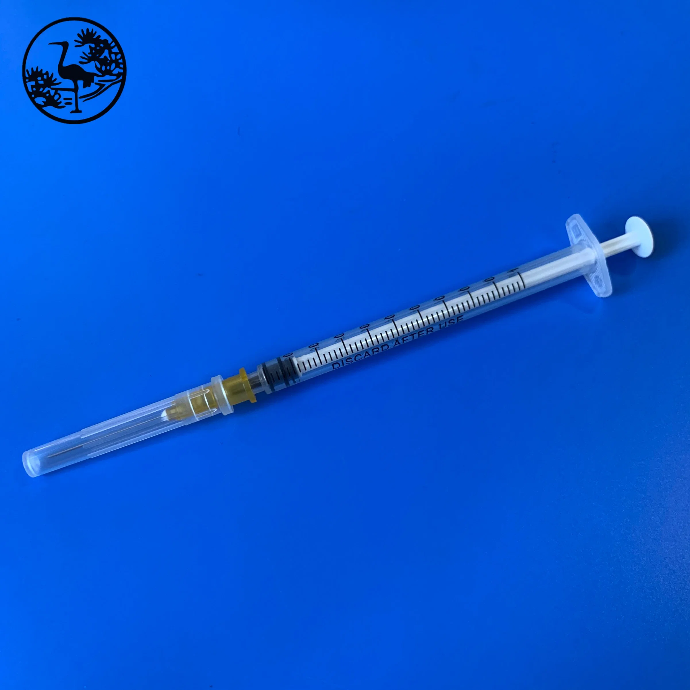 Medical Syringe 1ml Disposable Syringe 1cc with Needle for Single Use Medical Supplies Medical Consumables for Vaccination