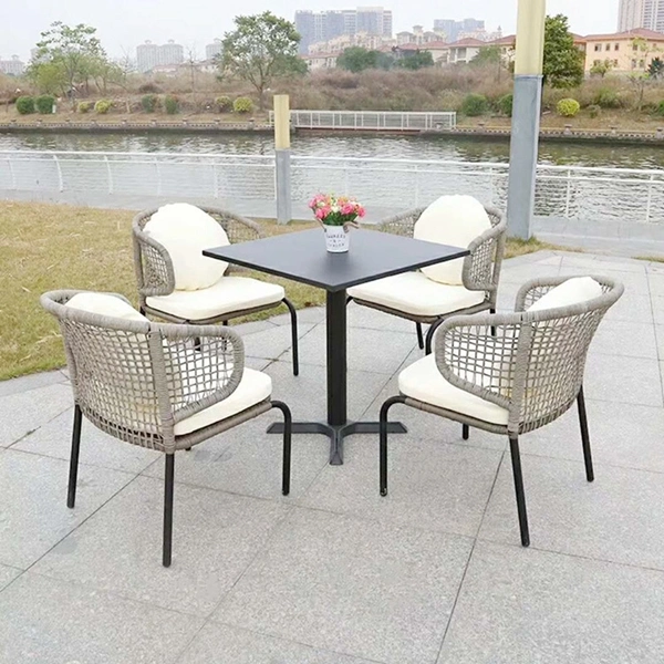 Znz Outdoor Leisure Chairs Material Garden Furniture New Material Rope