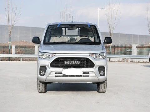 China BAW T6 Cargo Utility Vehicle Cargo 5-Speed Manual Pickup Flatbed Gasoline Mini Truck Used Car Gasoline Car Car Price