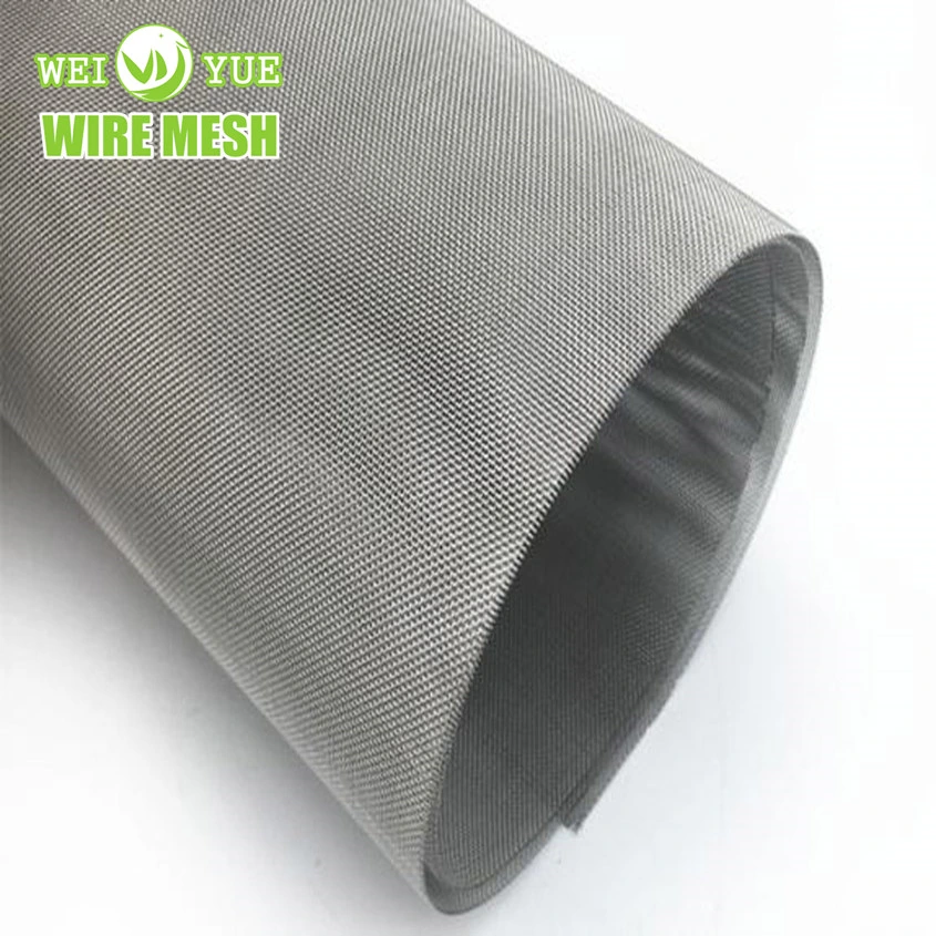 Copper /Nickel Fecral /Stainless Steel Square Woven Wire Mesh for Filter Screen Printing Shielding