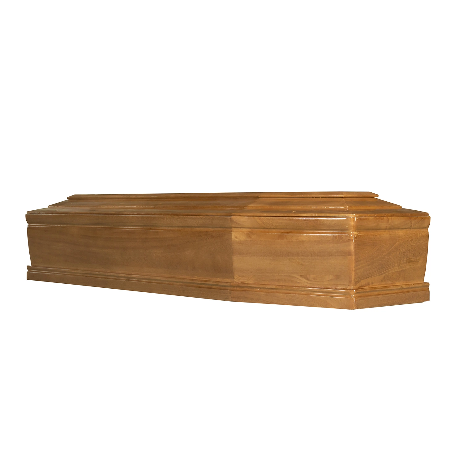 Wooden Italian High Gloss Interior Casket and Coffin