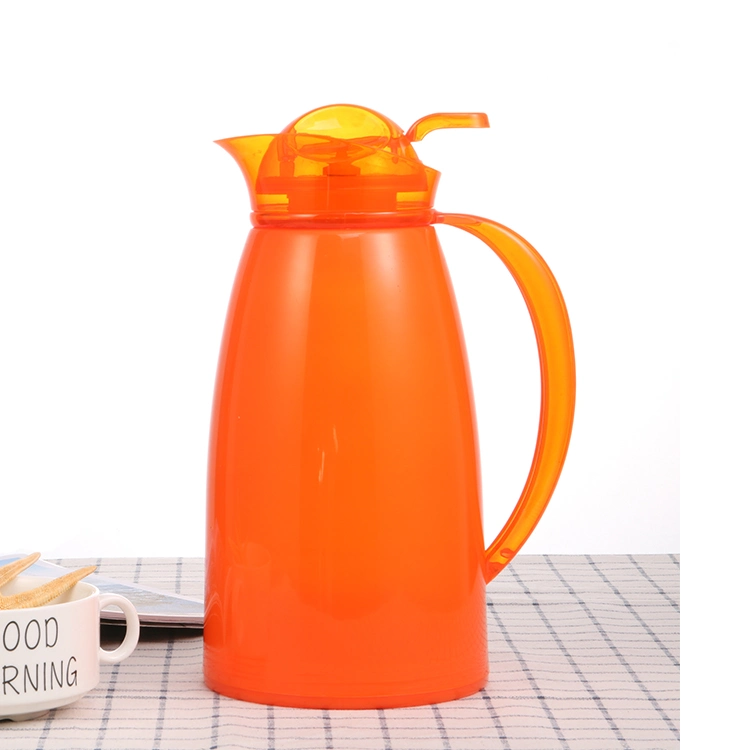 Wholesale1 Liter Hot Cold Water Tea Vacuum Thermal Plastic Customize Coffee Flask with Glass Refill