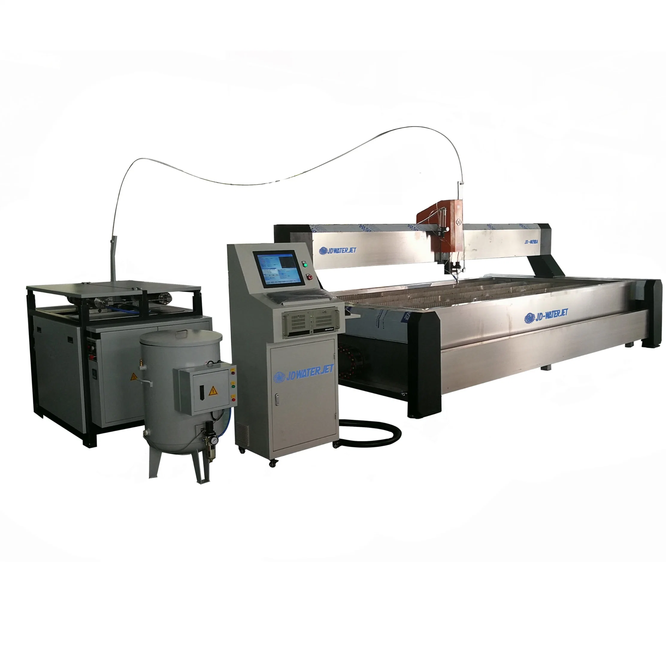 3 Axis Water Jet Cutting Machine Water Jet Machining Water Jetting Equipment for Glass and Stone