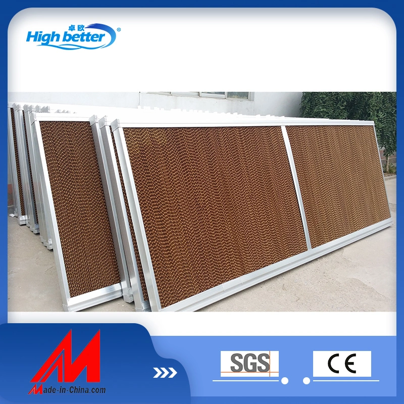 Good Price Fan Pad Customize Wet Curtains and Greenhouse Evaporative Cooling Pad for Poultry Farm Equipment