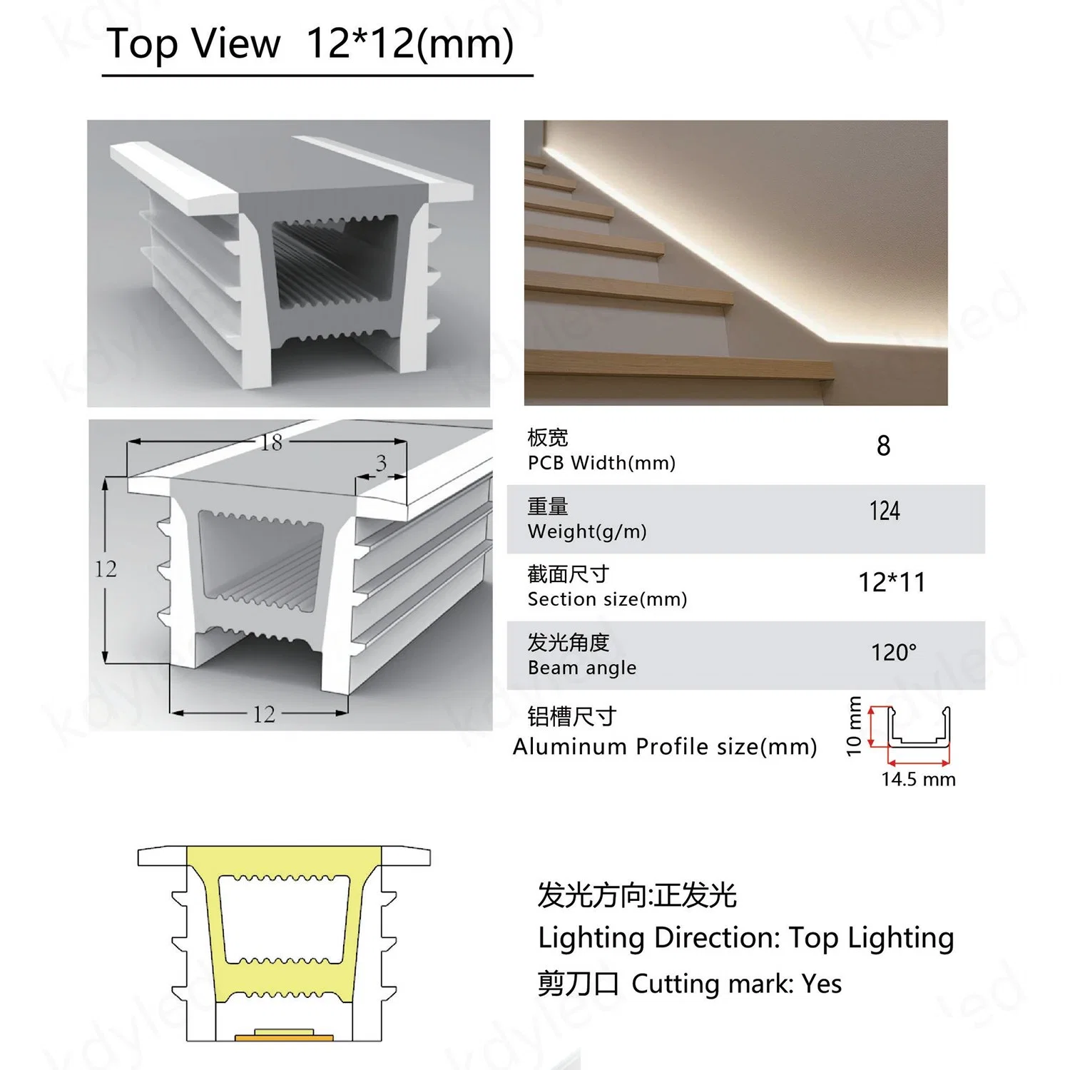 Flex Silicone Neon Tube Waterproof Flexible Profile Neon Tube with LED Strip for Decoration Lighting