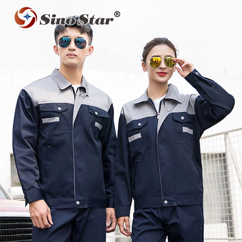 Ss-CD832 Long-Sleeve Working Clothes Workwear for Men Workshop Work Uniforms Suit