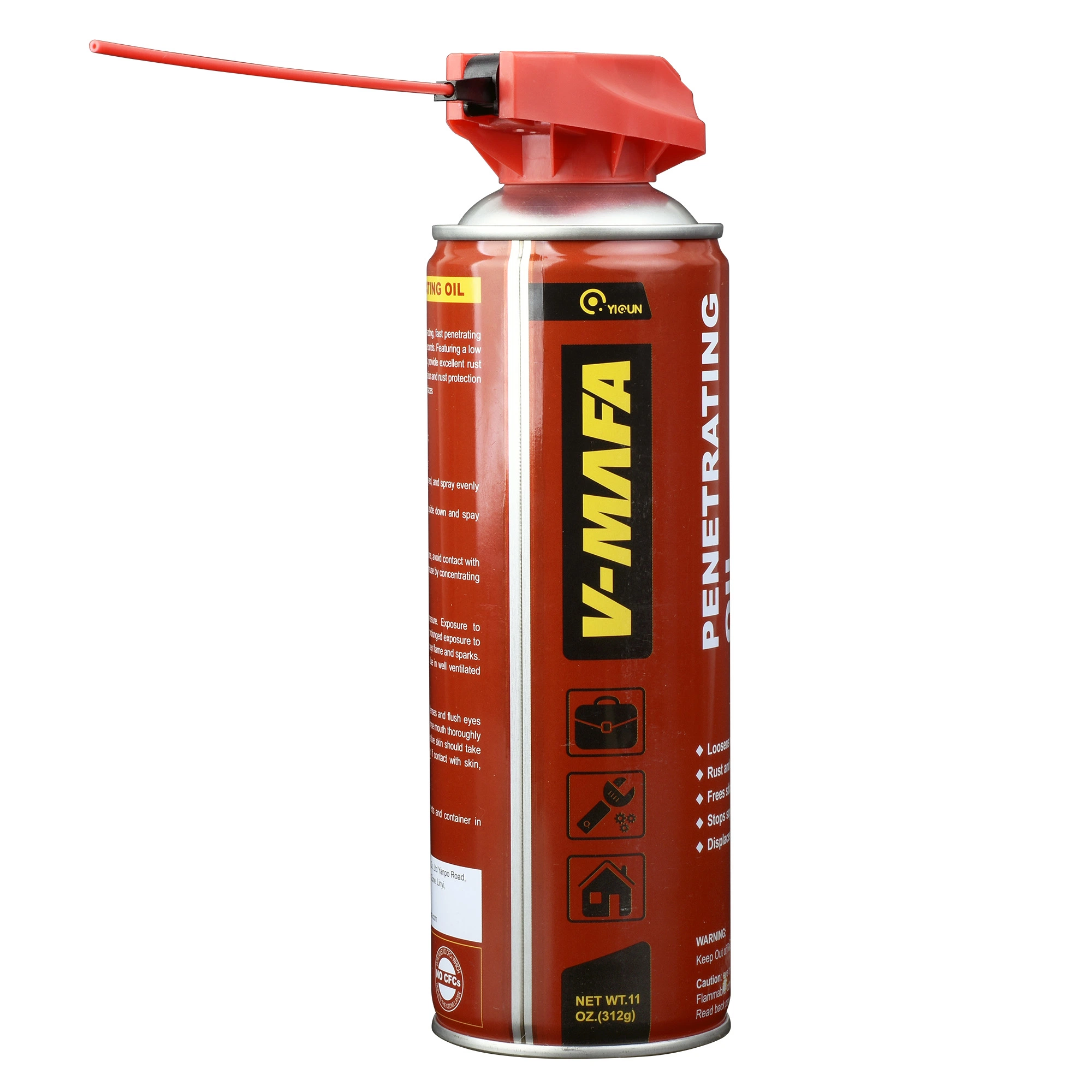 Óleo Penetranting automotivos anti ferrugem spray lubrificante spray removedor de ferrugem